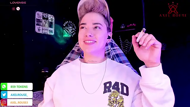 AxelRouse 1 online show from 9, 10, 2025