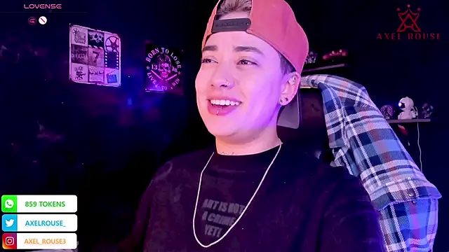 AxelRouse 1 online show from 10, 10, 2025