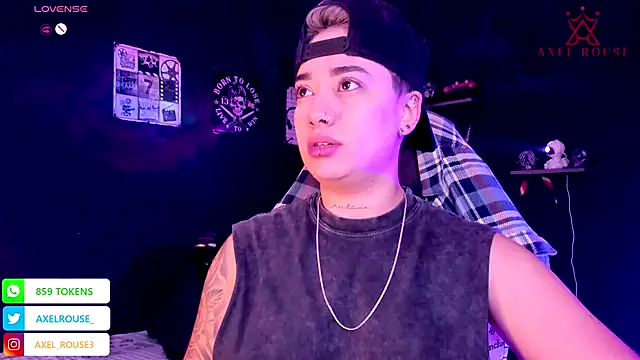 AxelRouse 1 online show from 10, 10, 2025