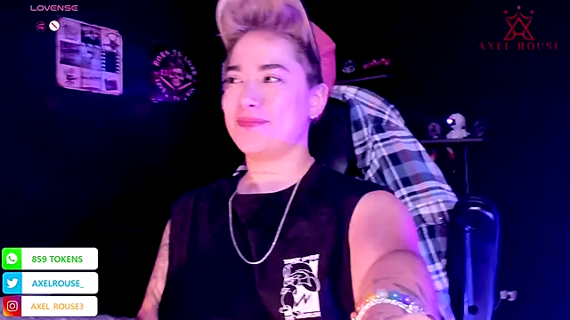 AxelRouse 1 online show from 17, 10, 2025