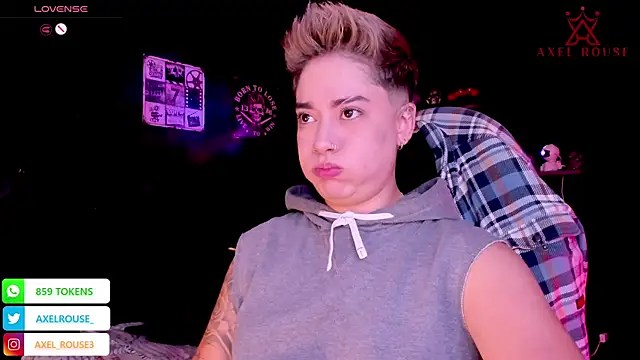 AxelRouse 1 online show from 18, 10, 2025