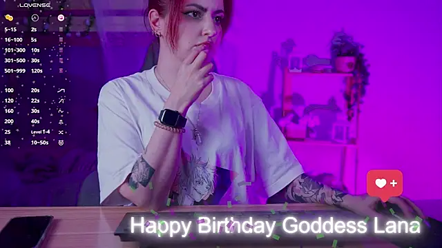 Lana  May online show from 11, 1, 2026