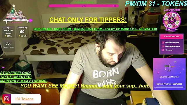 BISEXGOOD777 online show from 2, 1, 2025