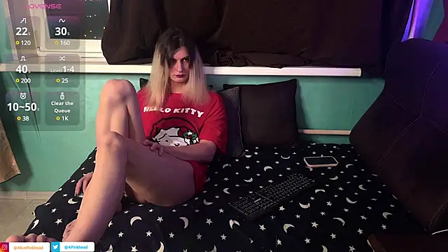 Alice Pinkhead online show from 27, 1, 2025