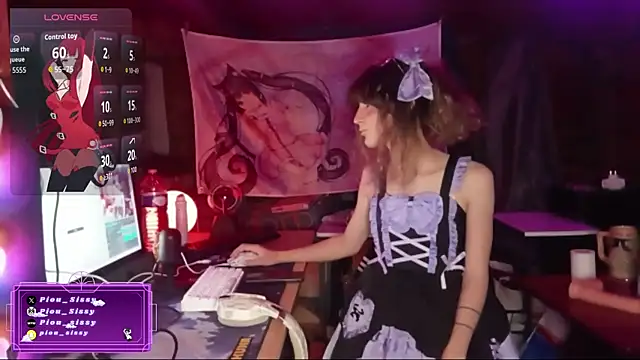 piou-sissy online show from 7, 10, 2025