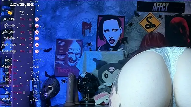 Snapshot of KuromiRacer_ chatting on 15, 10, 2025 KuromiRacer  online show from 15, 10, 2025