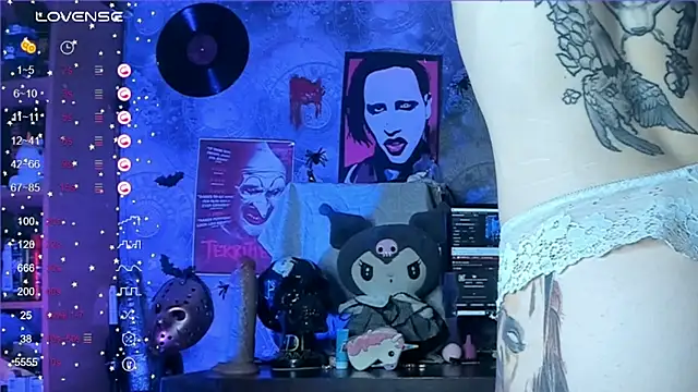 Snapshot of KuromiRacer_ chatting on 18, 10, 2025 KuromiRacer  online show from 18, 10, 2025