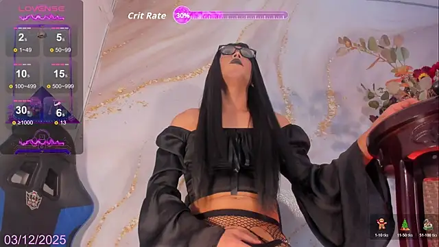 Naughty Lizeth online show from 3, 12, 2025