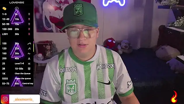  AlexMorris online show from 26, 9, 2025