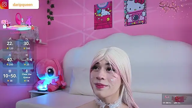 DaripQueen online show from 19, 9, 2025