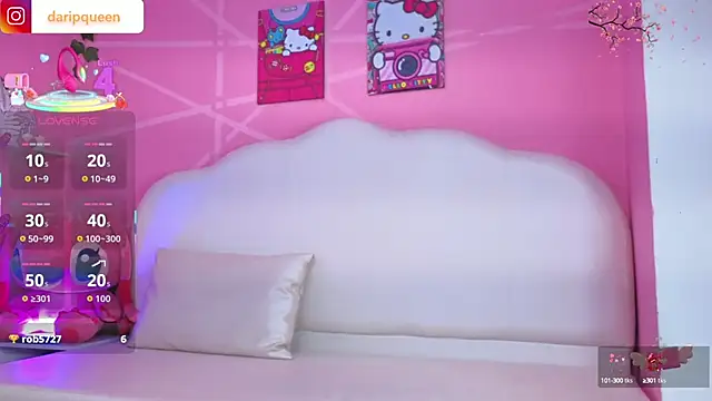 DaripQueen online show from 22, 9, 2025