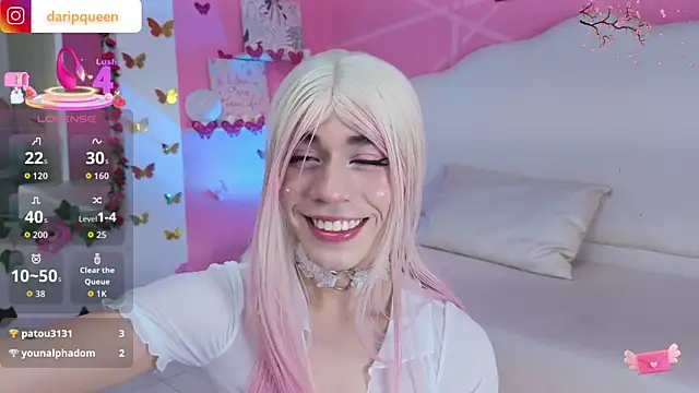 DaripQueen online show from 2, 10, 2025