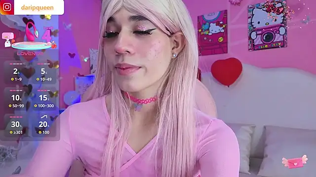 DaripQueen online show from 4, 3, 2026