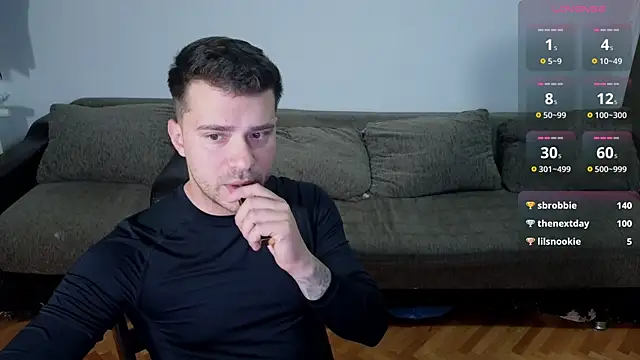 Snapshot of JohnnyStepBro chatting on 23, 10, 2025 JohnnyStepBro online show from 23, 10, 2025