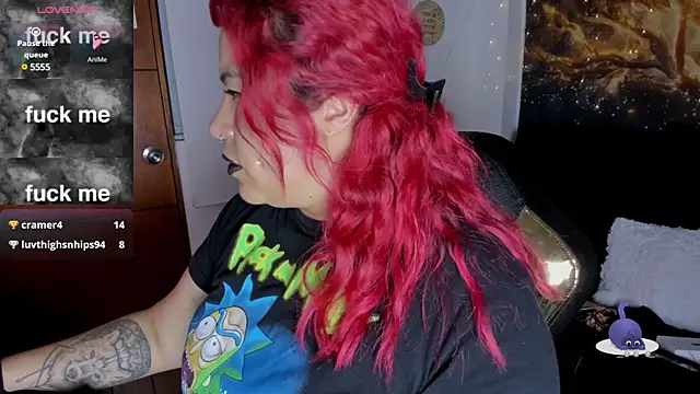 Snapshot of Bruja__Scarlata chatting on 7, 3, 2025 Bruja  Scarlata online show from 7, 3, 2025