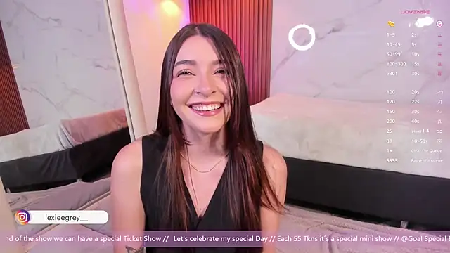 lexiee grey  online show from 5, 12, 2024