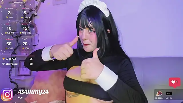 Lilith Asami online show from 3, 2, 2025