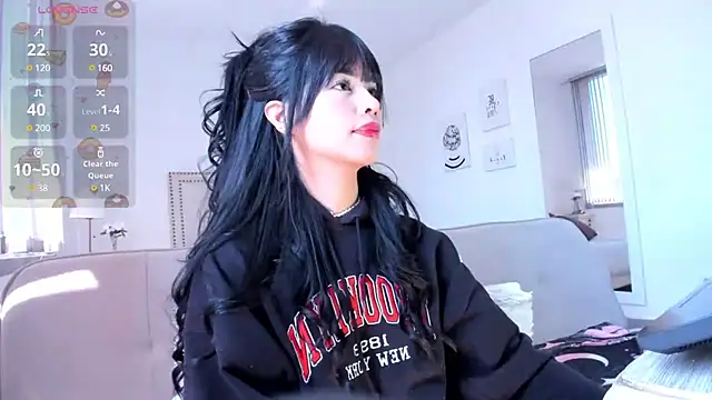 Snapshot of HannaKim chatting on 22, 1, 2025 HannaKim online show from 22, 1, 2025