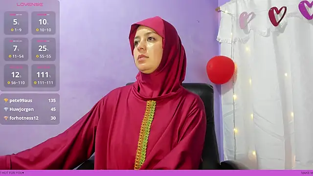 Snapshot of BadraSaadi chatting on 7, 2, 2025 BadraSaadi online show from 7, 2, 2025
