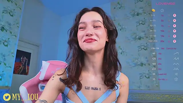 Snapshot of MyLou_ chatting on 6, 10, 2025 MyLou  online show from 6, 10, 2025