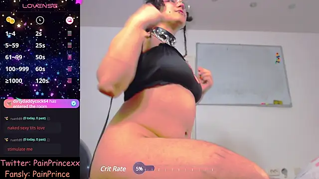 Snapshot of pain_princee chatting on 10, 12, 2024 pain princee online show from 10, 12, 2024