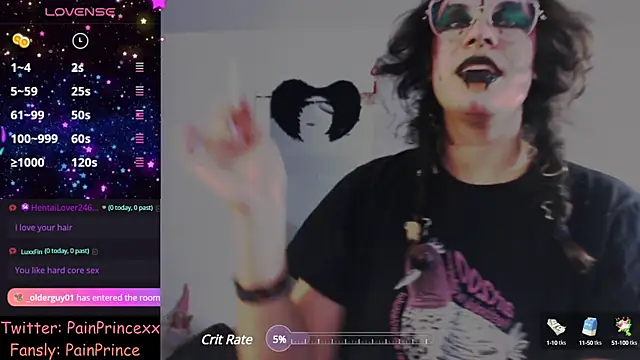 Snapshot of pain_princee chatting on 15, 1, 2025 pain princee online show from 15, 1, 2025