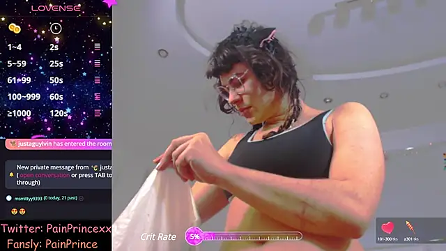 Snapshot of pain_princee chatting on 17, 1, 2025 pain princee online show from 17, 1, 2025