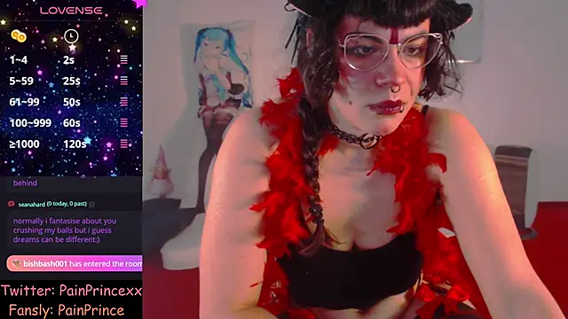 Snapshot of pain_princee chatting on 31, 1, 2025 pain princee online show from 31, 1, 2025