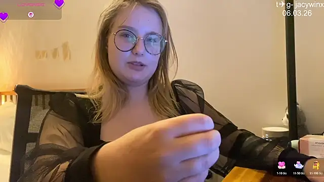 Snapshot of JacyWinslat chatting on 6, 3, 2026 JacyWinslat online show from 6, 3, 2026