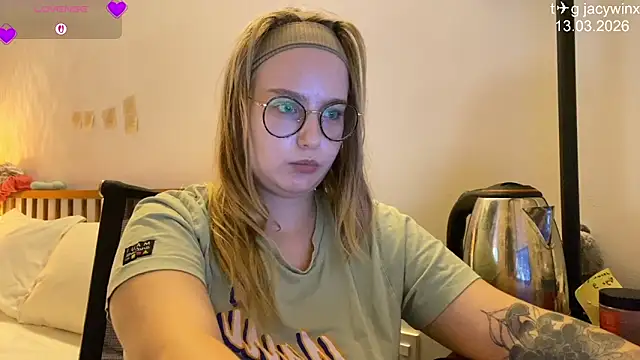 Snapshot of JacyWinslat chatting on 13, 3, 2026 JacyWinslat online show from 13, 3, 2026