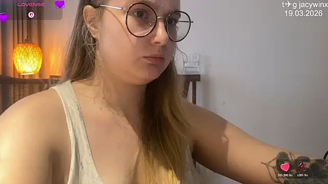 Snapshot of JacyWinslat chatting on 19, 3, 2026 JacyWinslat online show from 19, 3, 2026