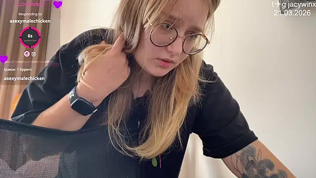 Snapshot of JacyWinslat chatting on 21, 3, 2026 JacyWinslat online show from 21, 3, 2026