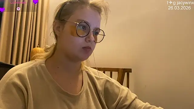 Snapshot of JacyWinslat chatting on 26, 3, 2026 JacyWinslat online show from 26, 3, 2026