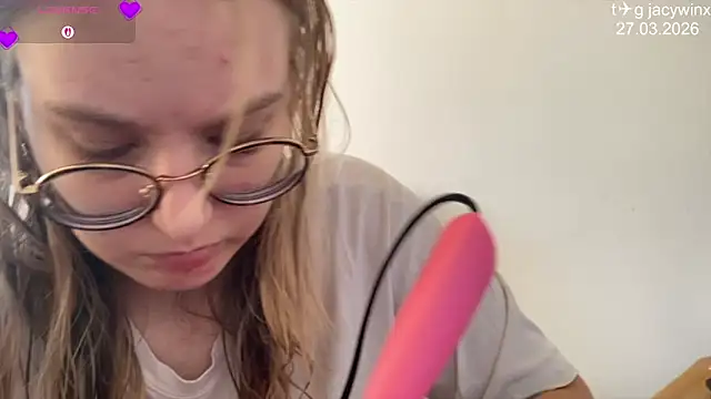 Snapshot of JacyWinslat chatting on 27, 3, 2026 JacyWinslat online show from 27, 3, 2026