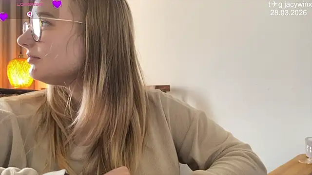 Snapshot of JacyWinslat chatting on 28, 3, 2026 JacyWinslat online show from 28, 3, 2026