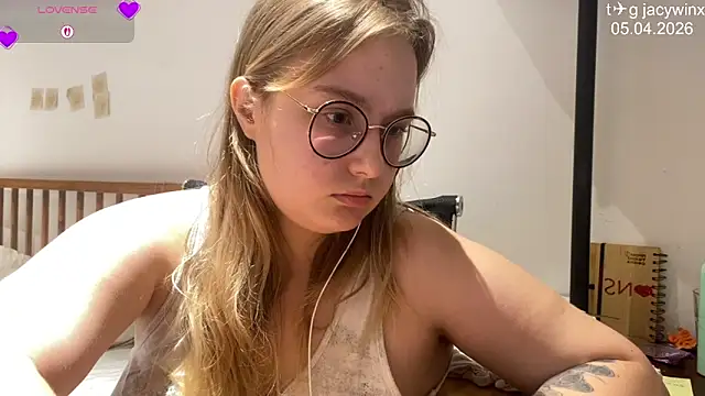 Snapshot of JacyWinslat chatting on 5, 4, 2026 JacyWinslat online show from 5, 4, 2026