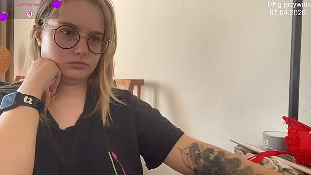 Snapshot of JacyWinslat chatting on 7, 4, 2026 JacyWinslat online show from 7, 4, 2026