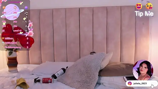 Snapshot of Julieta_Jane chatting on 22, 3, 2025 Julieta Jane online show from 22, 3, 2025