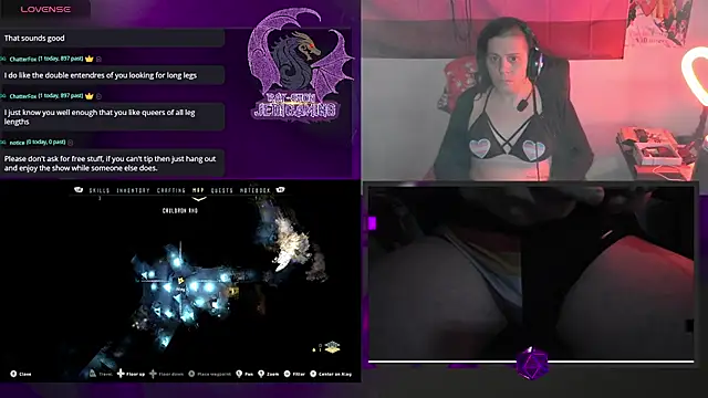 Snapshot of Rae-Suon chatting on 7, 3, 2025 Rae-Suon online show from 7, 3, 2025