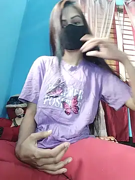 Snapshot of Tisha-01 chatting on 8, 3, 2025 Tisha-01 online show from 8, 3, 2025