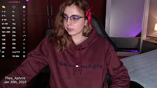 Thea Aphros  online show from 31, 1, 2025