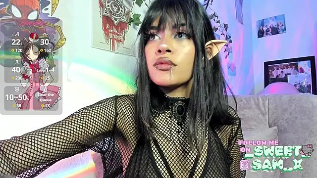 sweet Samx online show from 24, 2, 2025