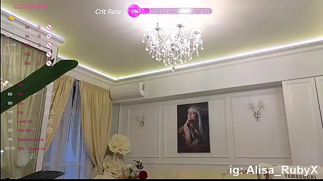 Snapshot of Alisa_Ruby chatting on 18, 1, 2025 Alisa Ruby online show from 18, 1, 2025