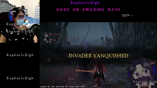 EuphoricSigh online show from 1, 7, 2026