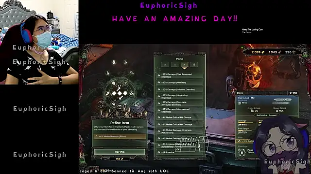 EuphoricSigh online show from 3, 7, 2026