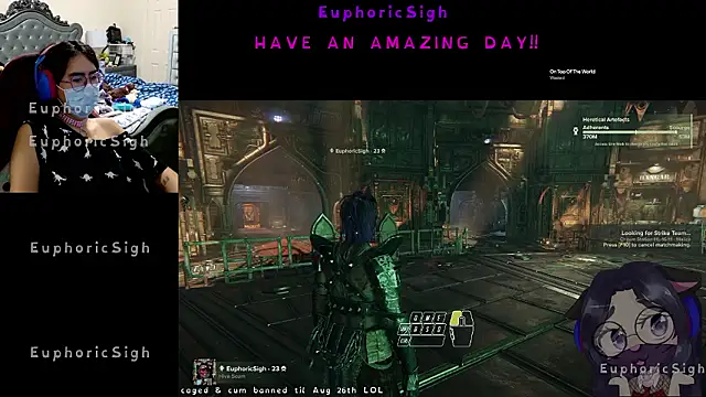 EuphoricSigh online show from 4, 7, 2026