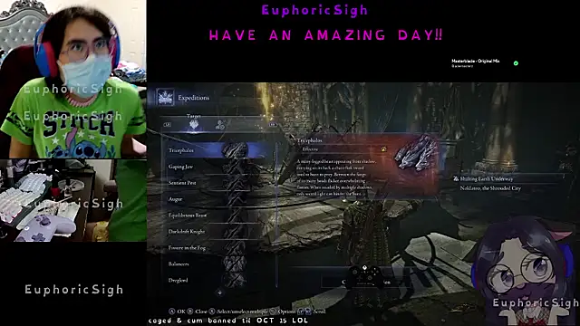 EuphoricSigh online show from 16, 7, 2026