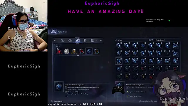 EuphoricSigh online show from 22, 7, 2026