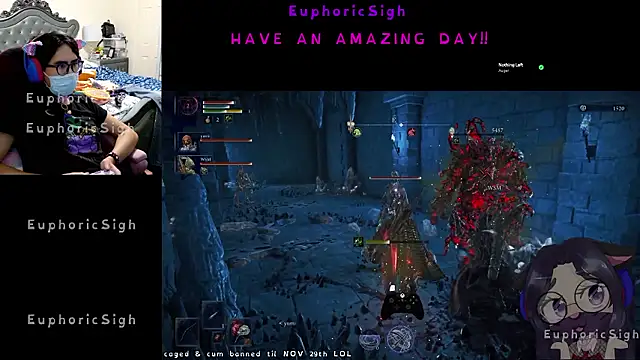 EuphoricSigh online show from 3, 8, 2026