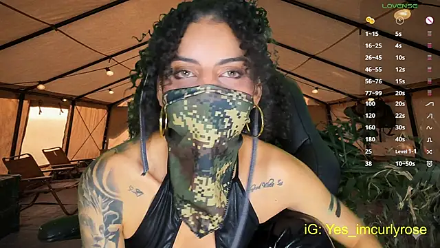 CurlyRose   online show from 27, 10, 2025